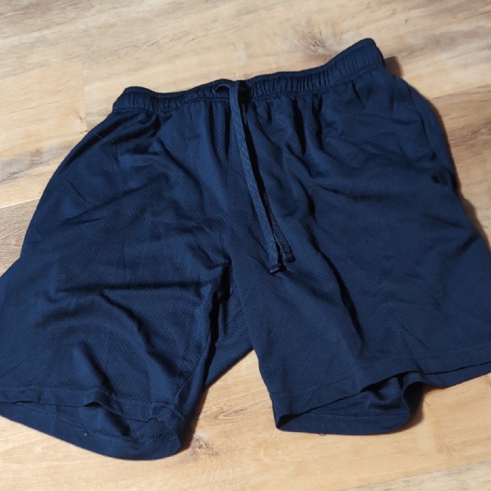 Athletic Works Men's Navy Athletic Shorts